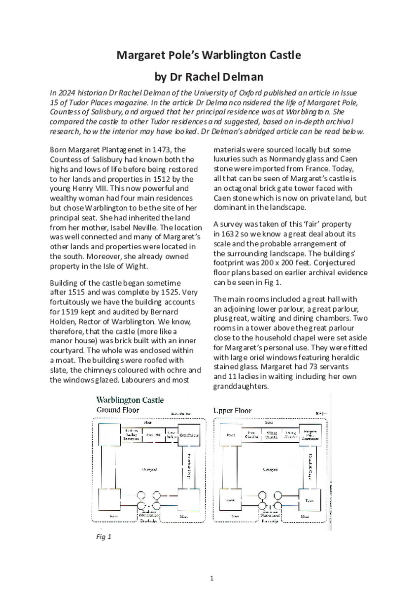 Echo 2025 Margaret Pole's Warblington Castlel.pdf
