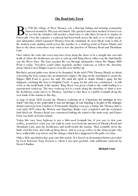 The Road into Town.pdf